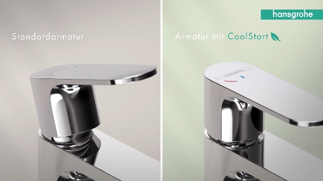 Hansgrohe Rebris S Waschtischarmatur - CoolStart EcoSmart Chrom
