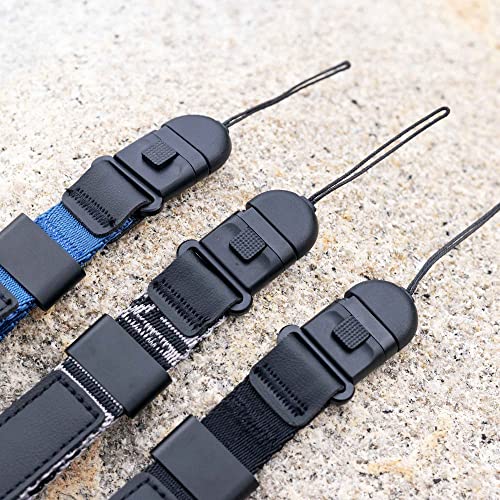 Camera Wrist Strap de mano de nylon resistente para cámaras mirrorless sin espejo 4