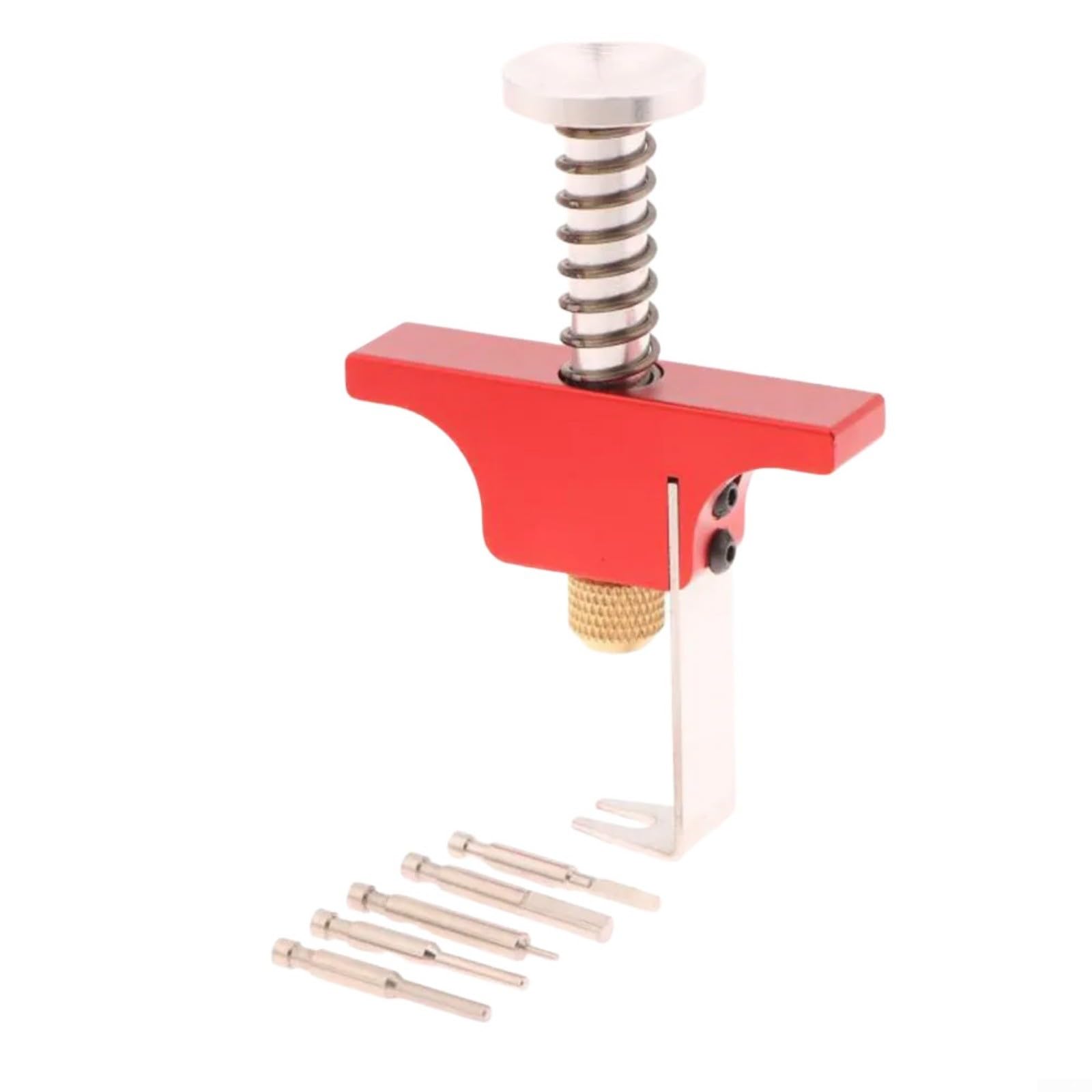snowchecking RC for FPV Propeller Removal Tool Aluminum Alloy Prop Puller With 5 Ejector Pins For BetaFPV Air65 Air75 Compatible With For Defender 16 20 for MINI Drones(Red)