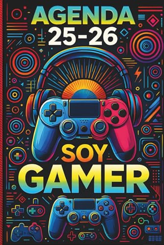 Agenda escolar 2025-2026 Gamer: Semana vista A5+. Año escolar de ...