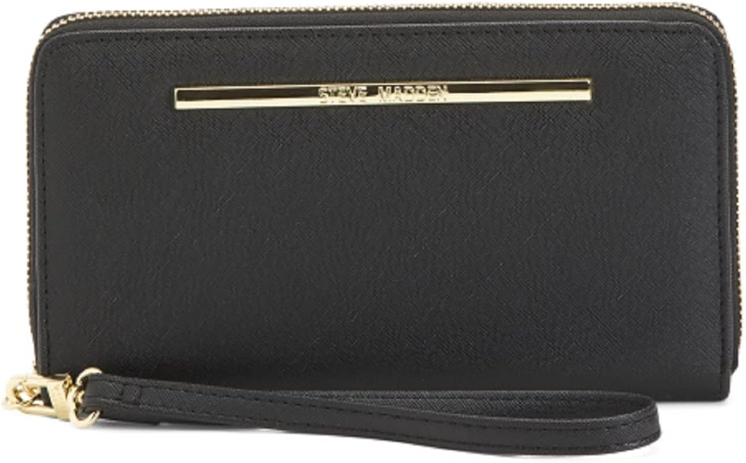 Steve Madden Pulsera con cremallera alrededor de la cartera