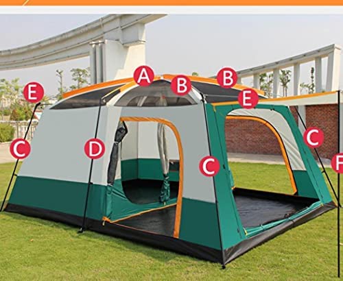 Amazon.co.jp: ツールームテント 2ルーム 折りたたみ式テント