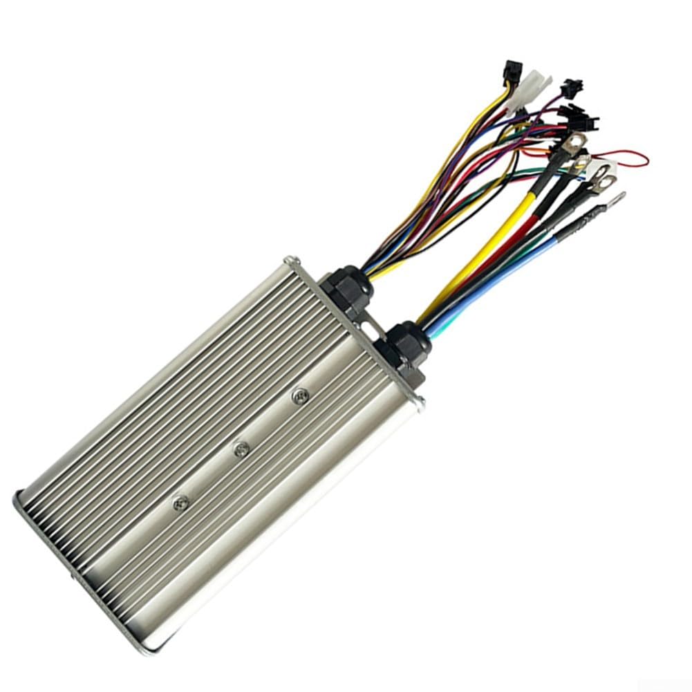 Yhenlovtt JN-60A Contrôleur double moteur 48V-72V 60A 18 MOS Compatible avec moteurs Hall et Non-Hall 1000W-3000W pour vélo et scooter électrique
