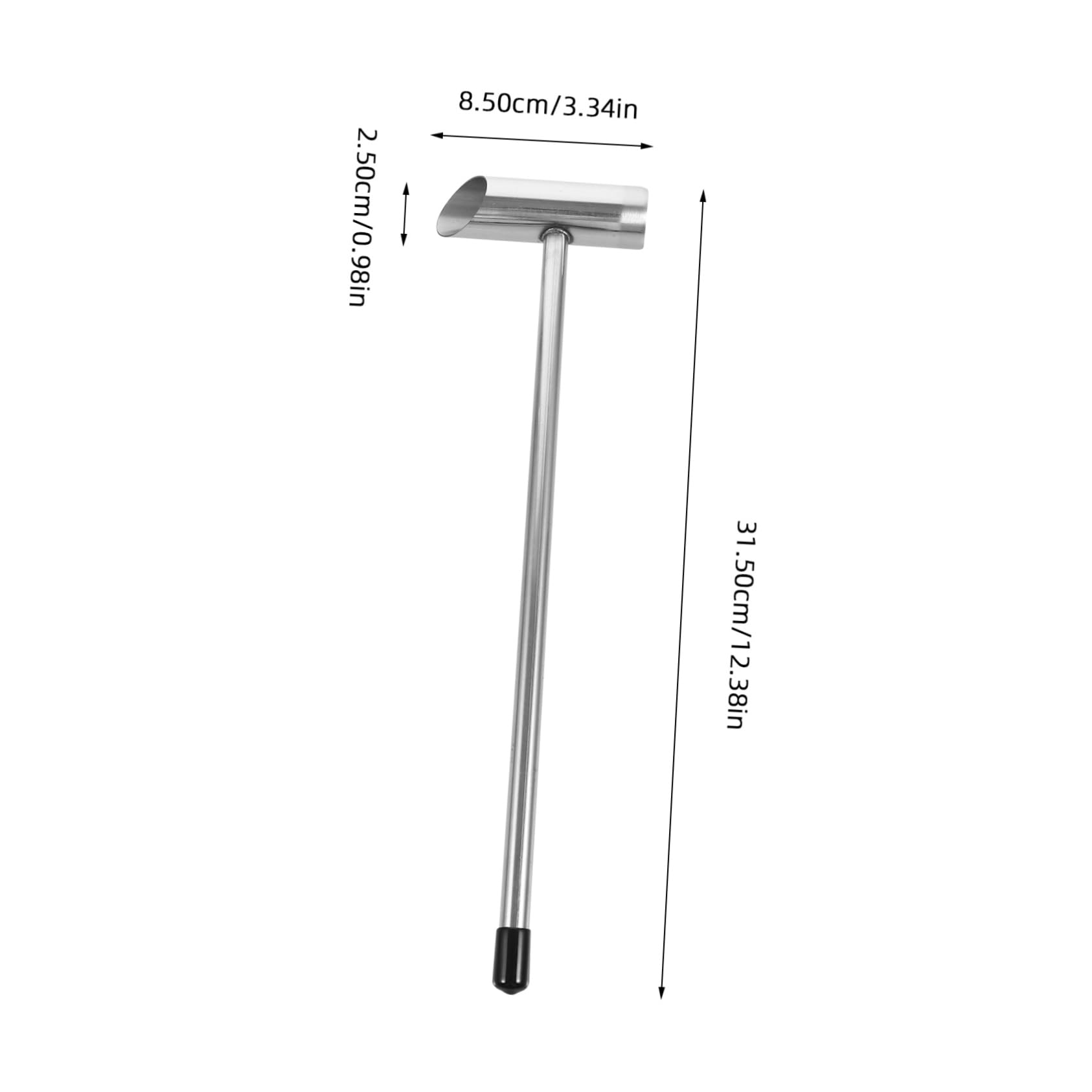 BRIGHTFUFU Sugar Spoon Marshmallows Fancy Candy Food Scoop Marshmallow Spoon for Sugar Sturdy Sugar Scoop Marshmallow Sugar Accessories Metal Marshmallow Sugar Scooper Stainless Steel