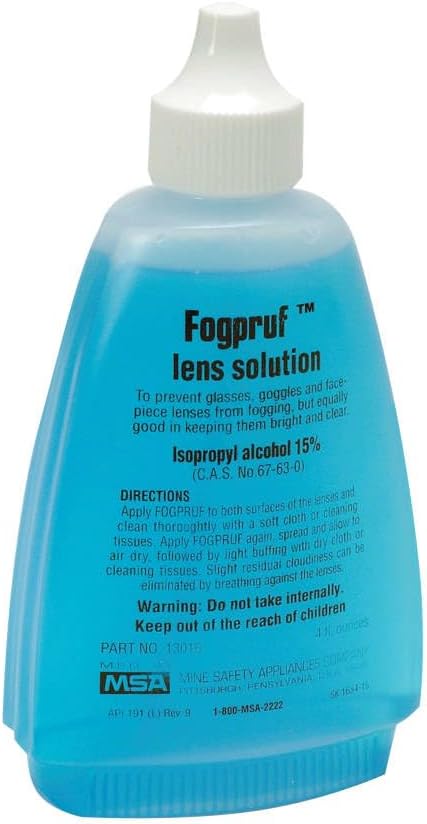 MSA 454-13016 4 oz Fogpruf Cleaner