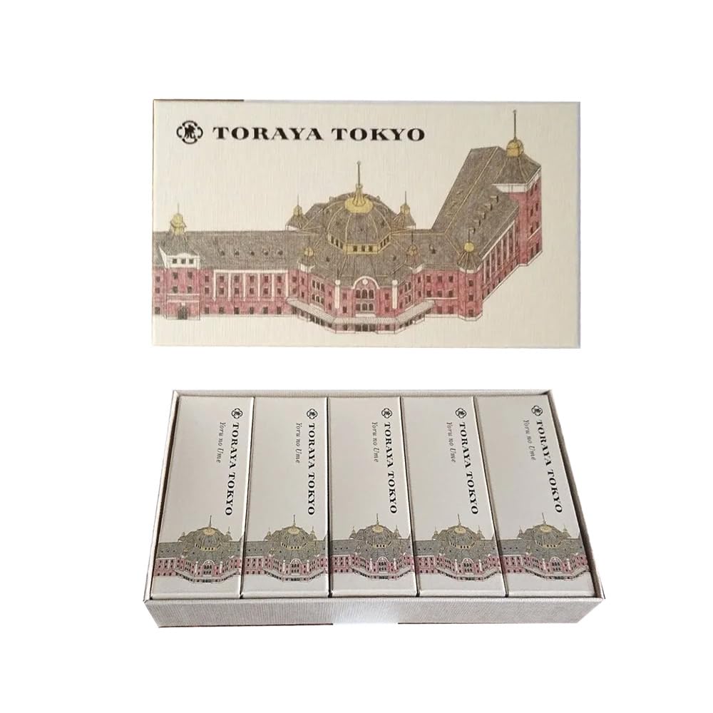 Amazon.co.jp: とらや TORAYA TOKYO限定 小形羊羹「夜の梅
