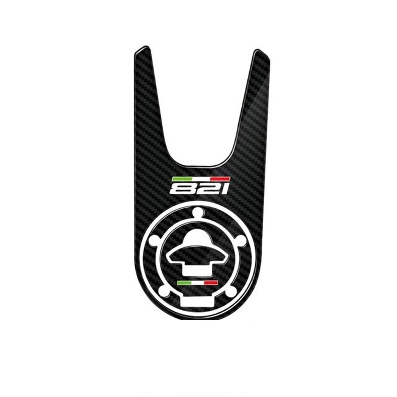 Motorcycle Anti Slip Fuel Oil Tank Pad Side Decal Sticker for Ducati for Monster 696 796 821 1100 1200 for Diavel Tank Sticker(Color8)