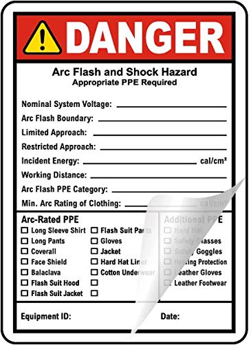 Danger Arc Flash And Shock Hazard Appropriate Ppe And Tools ...