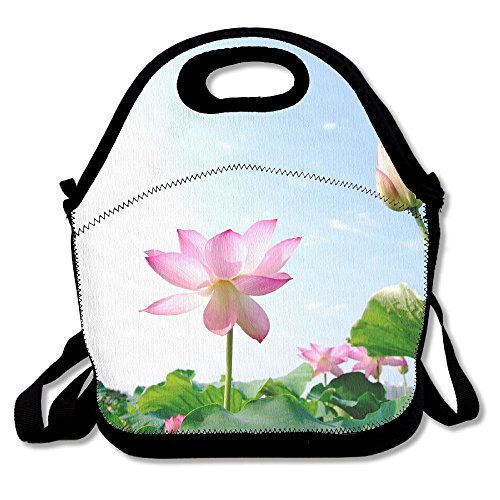 Lotus and Sun Classic - Bolsa de almuerzo reutilizable para mujer y hombre