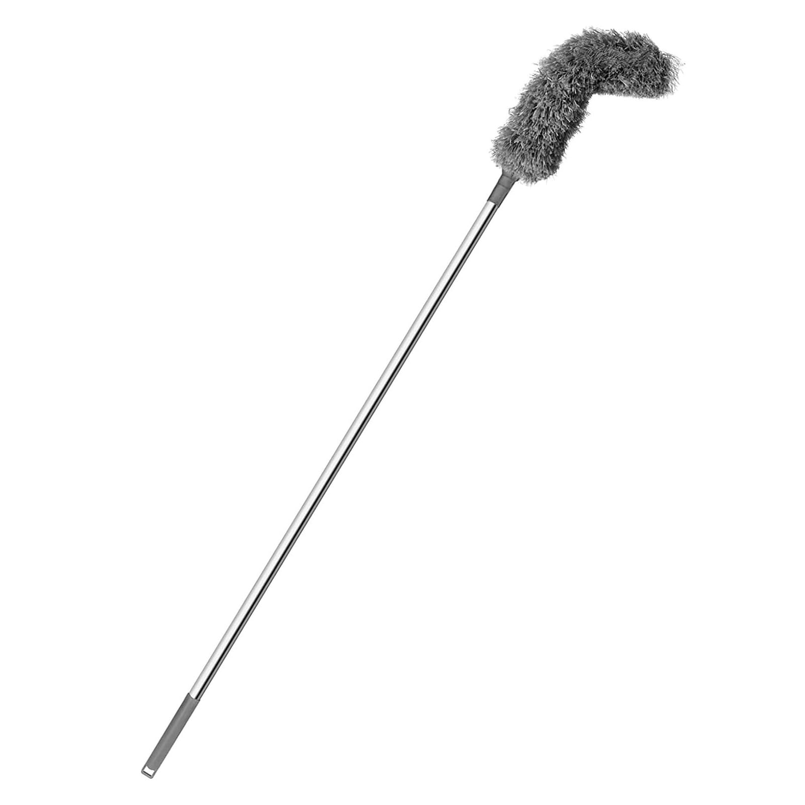 Shurhome MultiPurpose Outdoor Cleaning Tool Featuring Extendable Rod for Gutters Roofs and Hard to Reach Gutter Cleaning Brush Telescopic Rod