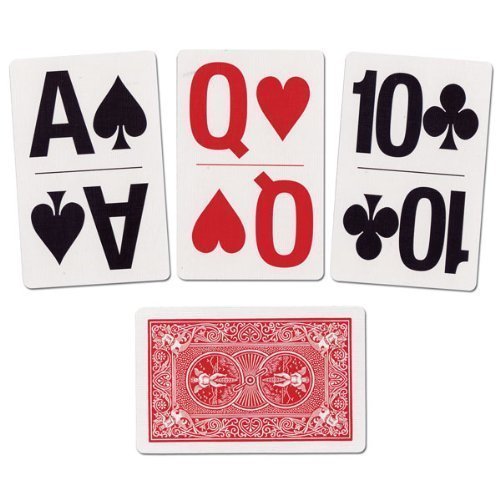 The United States Playing Card Company Impresión Grande de Bicycle (Rojo)