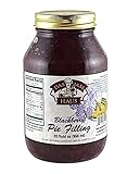 Southern Pie Filling Gourmet Handmade Variety Pie Fillings, 1 Quart (32 oz), Choose Flavor (BlackBerry)