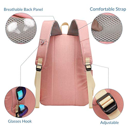 Modoker Vintage Laptop Backpack for Women Men,Modoker Travel Laptop Backpack for Womens Mens