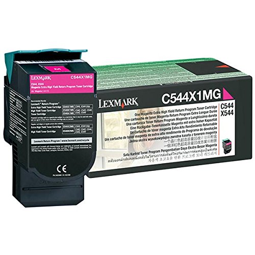 Toner Lexmark X544 magenta très haut rendement pour des impressions couleur nettes et durables