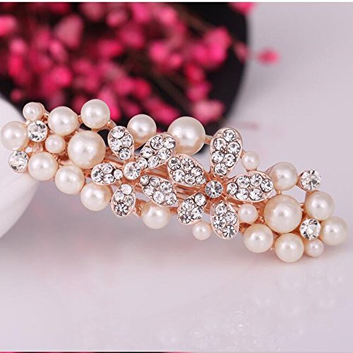 最安値 ヘッドドレス ウェディング 髪留め 人気 クリップ 髪飾り バレッタ 卒園式 ヘアアクセサリー 結婚式 ヘアクリップ ヘアピン かわいい 着物 髪飾りパール ヘアアクセサリー大人 バレッタ 髪留め L の価格比較