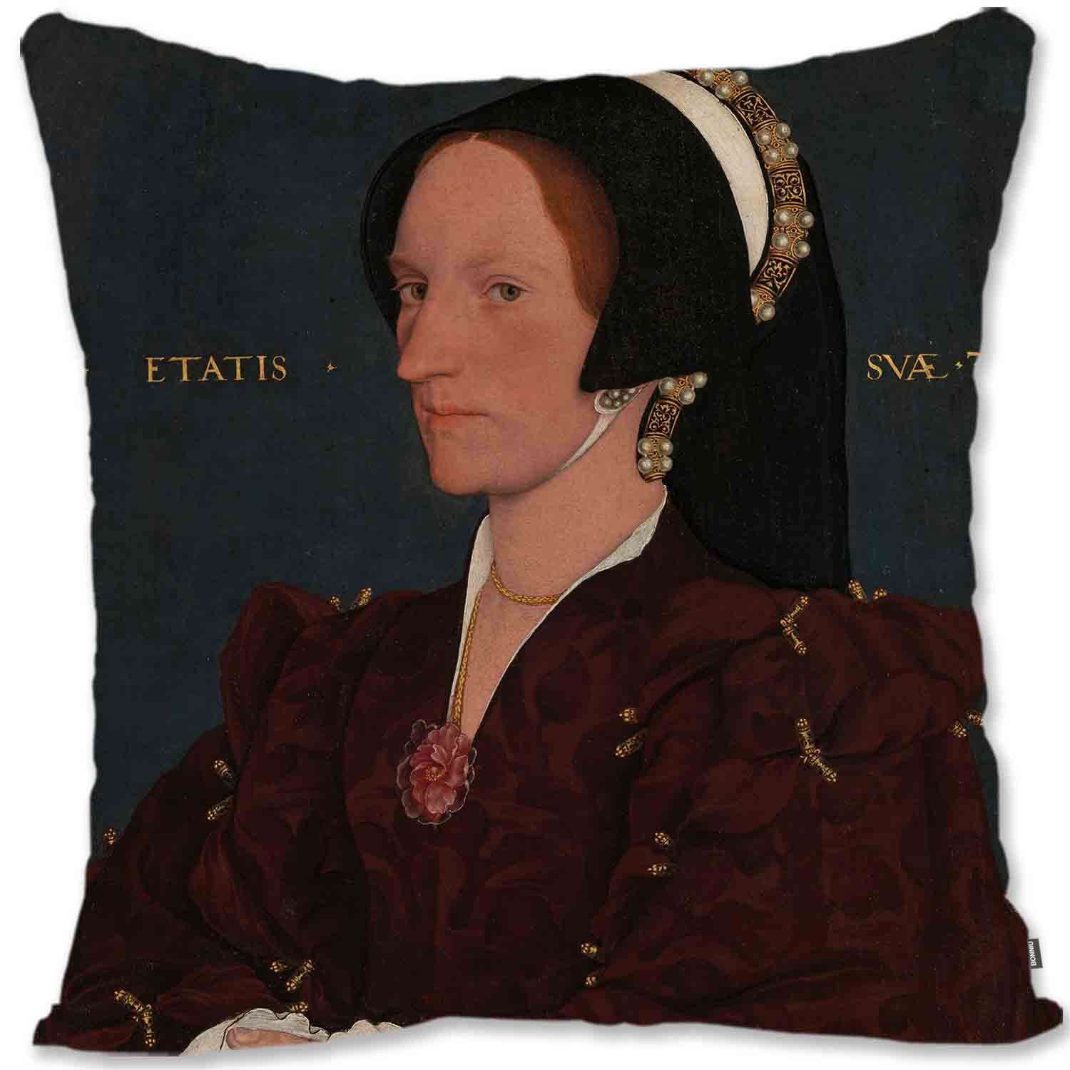 Bonniu Decorative Throw Pillow Case Cover With Zipper 50x50 Cm