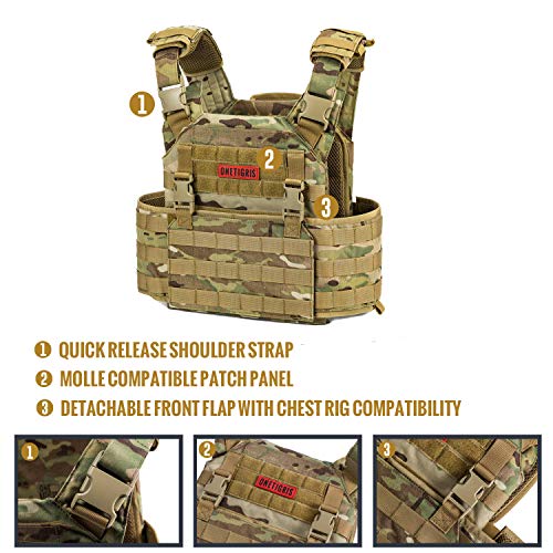 Onetigris Griffin Afpc Modular Vest (Multicam) #TOP3