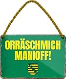 🏡 【DEKORATIVES WOHN-ACCESSOIRE】 Unsere dekorativen Blechschilder eignen sich, um Ihre Türen / Haustüren oder Wände in Ihrem Zuhause zu verschönern - Um Ihren Arbeitskollegen auf der Arbeit, im Betrieb oder im Büro ein Lächeln ins Gesicht zu zaubern. Als Deko / Dekoration für die Theke, Kneipe, Bar, Cafe, Hotel, Club, Küche, Partykeller, Werkstatt, Hauseingang, Irish Pub, Wohnzimmer, Keller, Garten Tor, Hobbyraum, Gartenhäuschen, Garage, Bad, WC, Klo, Toilette, Gäste-WC, Wohn & Schlafräume…