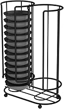 Xavax Coffee Capsule Holder for 26 Tassimo Capsules, Capsule stand for Tassimo capsules and pods, Compatible with Tassimo Bosch: (Jacobs, Kenco, Twinings, Carte Noire, Cadbury, L'OR), Matte Black