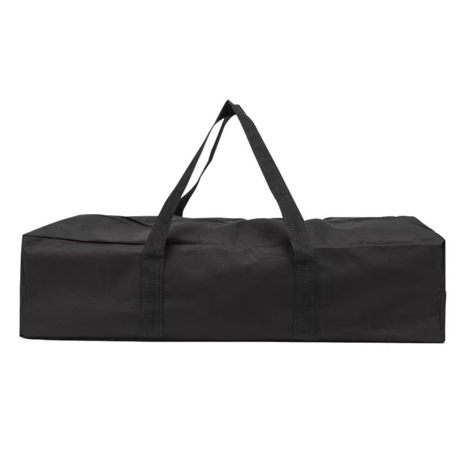 Black Camping Gear Bag Strap Handles Zippered Carry Bag Rectangular Extended for Outdoor Use, 65x22x16cm-image-18