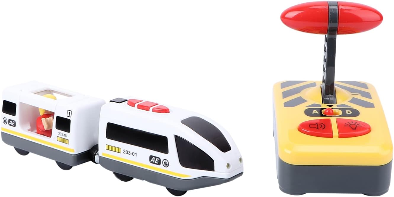 Balacoo Train de Juguete con Batería Acción de Tren Locomotora Tren Bala Tren Tren Juguete Educativo Juguete Educativo para Niños