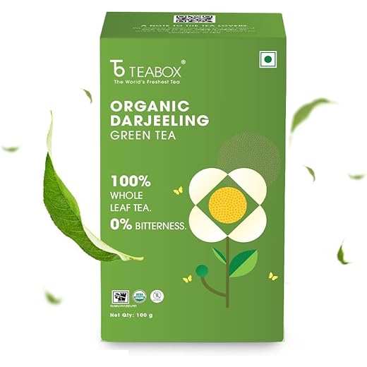 Teabox Loose Leaf Green Tea Straight From The Himalayas Bris