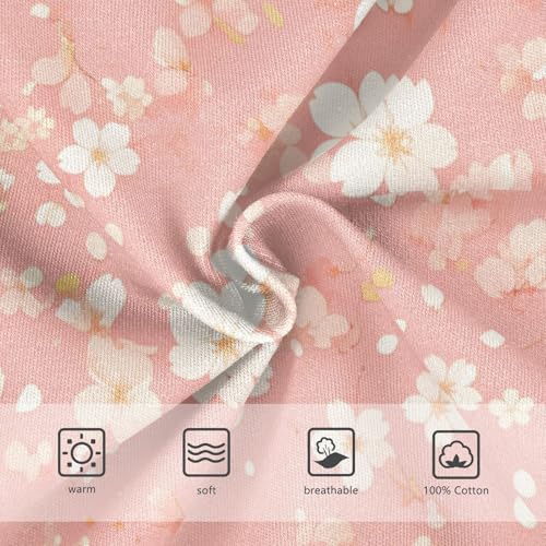 KLL Cherry Blossoms Toddler Boys' Cotton Briefs Underwear Breathable Undies3