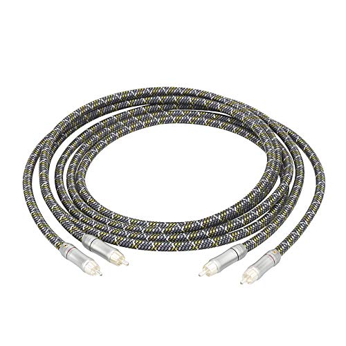 A52 HI-End 6N OFC Copper RCA to RCA Audio Cable Home Theater DVD 2RCA HiFi Cable CD Amplifier