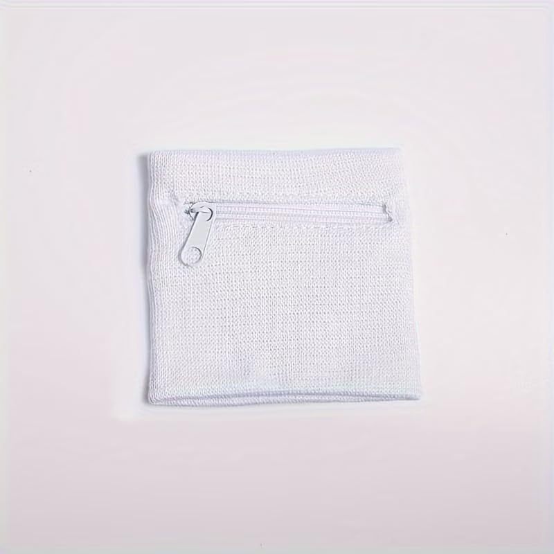 Wrist Wallet Wristband with Zipper, Sports Sweatbands for Men & Women, Wristband Fit for Small Items