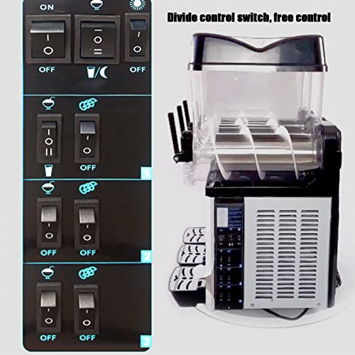 LANGTAOSHA Slush Maschine, Slush Maschine Profi Kommerzielle Slushy Maker Maschine Vollautomatischer Cocktail -Smoothie… – Bild 7