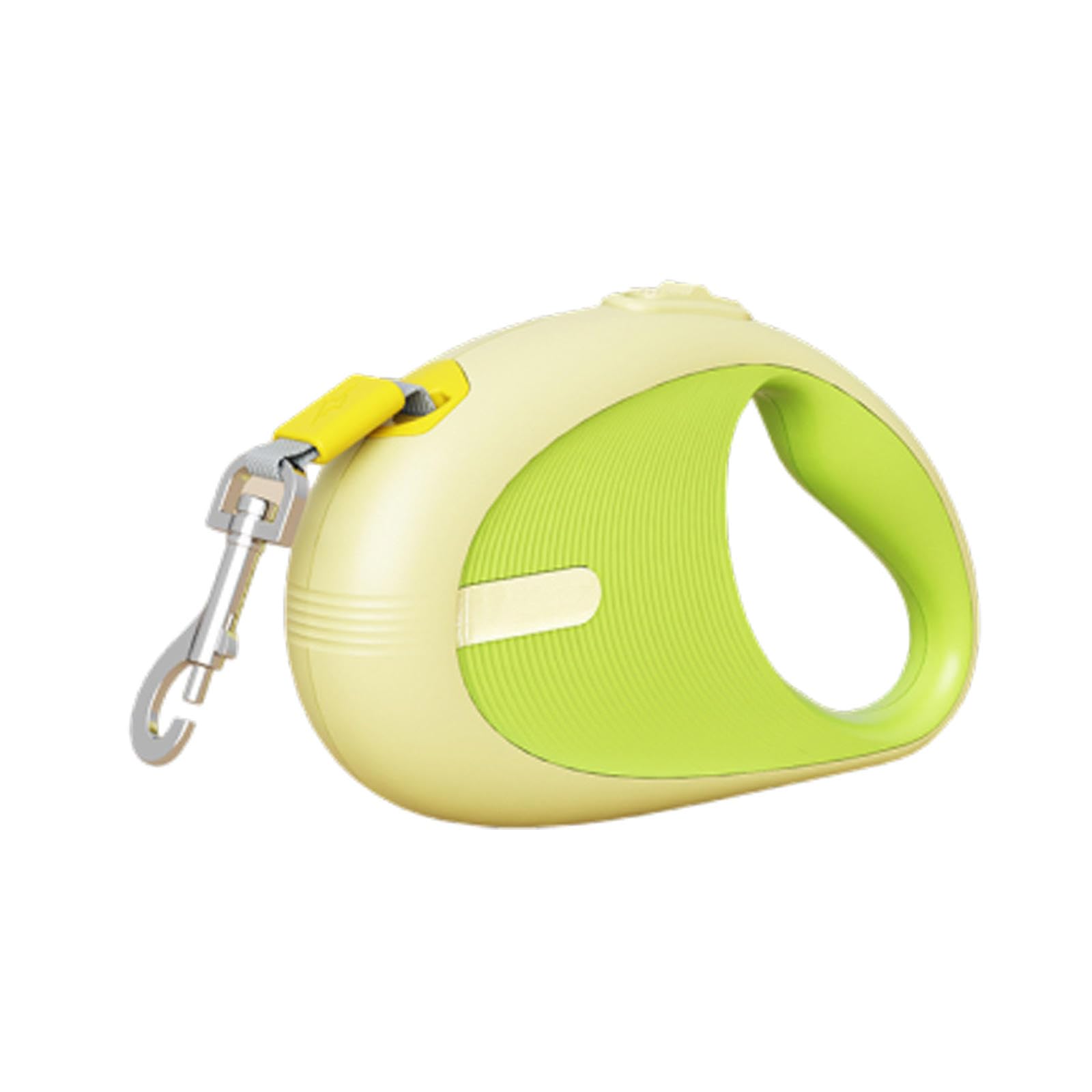 VIDECOR Correa Retráctil para Perros de 3 M, Gran Correa Resistente para Perros de hasta 110 Libras, Mango de Goma Antideslizante, Freno con Una Sola Mano, Cinta de Nailon Resistente,G