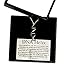 DNA Necklace 16 inch sterling silver chain