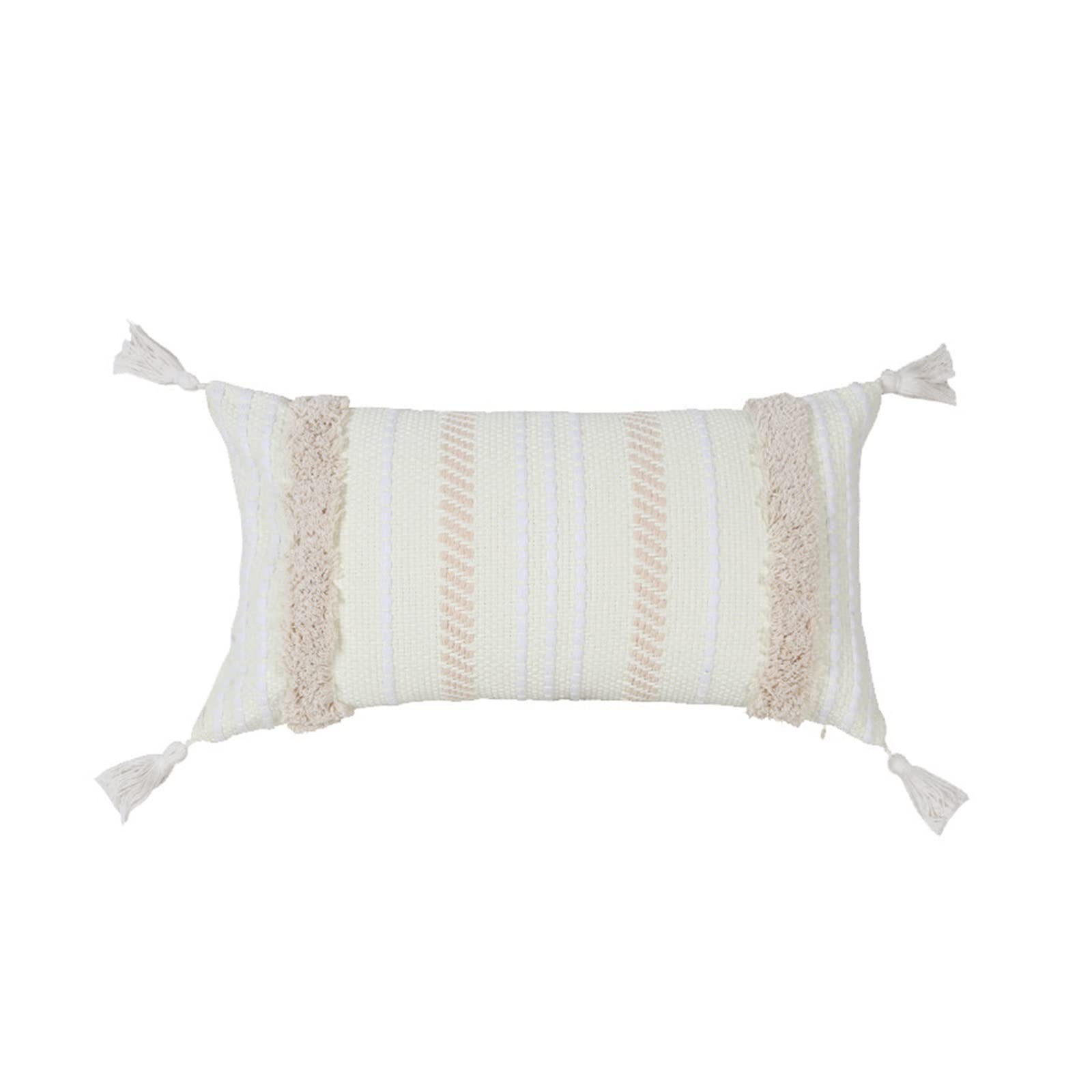Coussin tufté coton chanvre Argento pour raviver un canapé fatigué