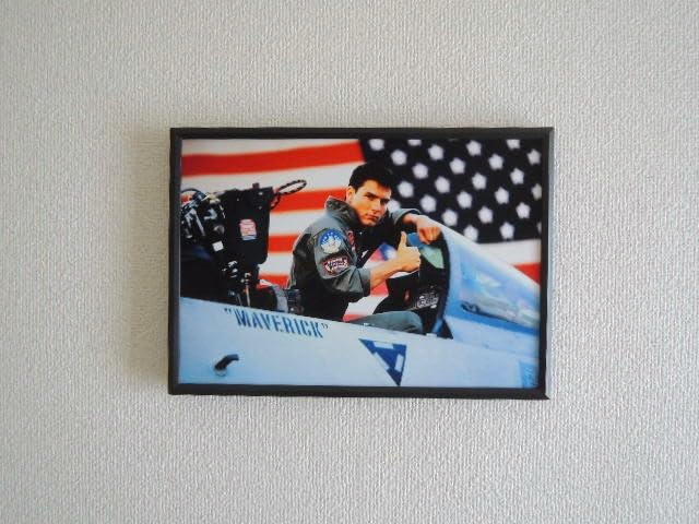 Amazon.co.jp: A4 額付き ポスター TOP GUN トムクルーズ Tom Cruise