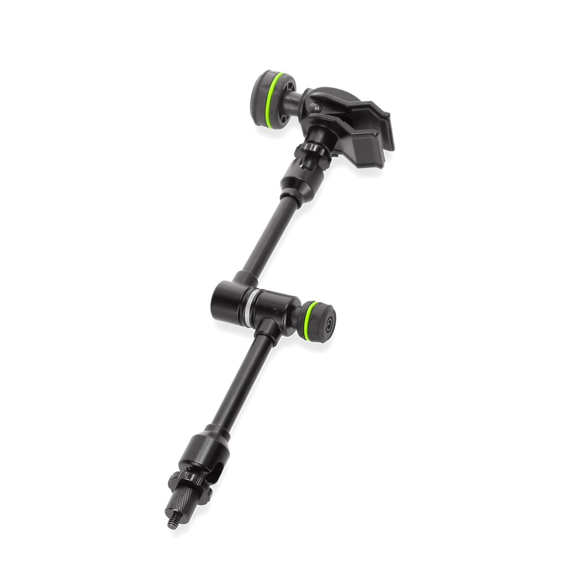 Gravity MA VARIARM M 38 - Brazo articulado versátil con Mecanismo de Bloqueo Central, 3/8" Mediano, Accesorios para micrófono, Color Negro