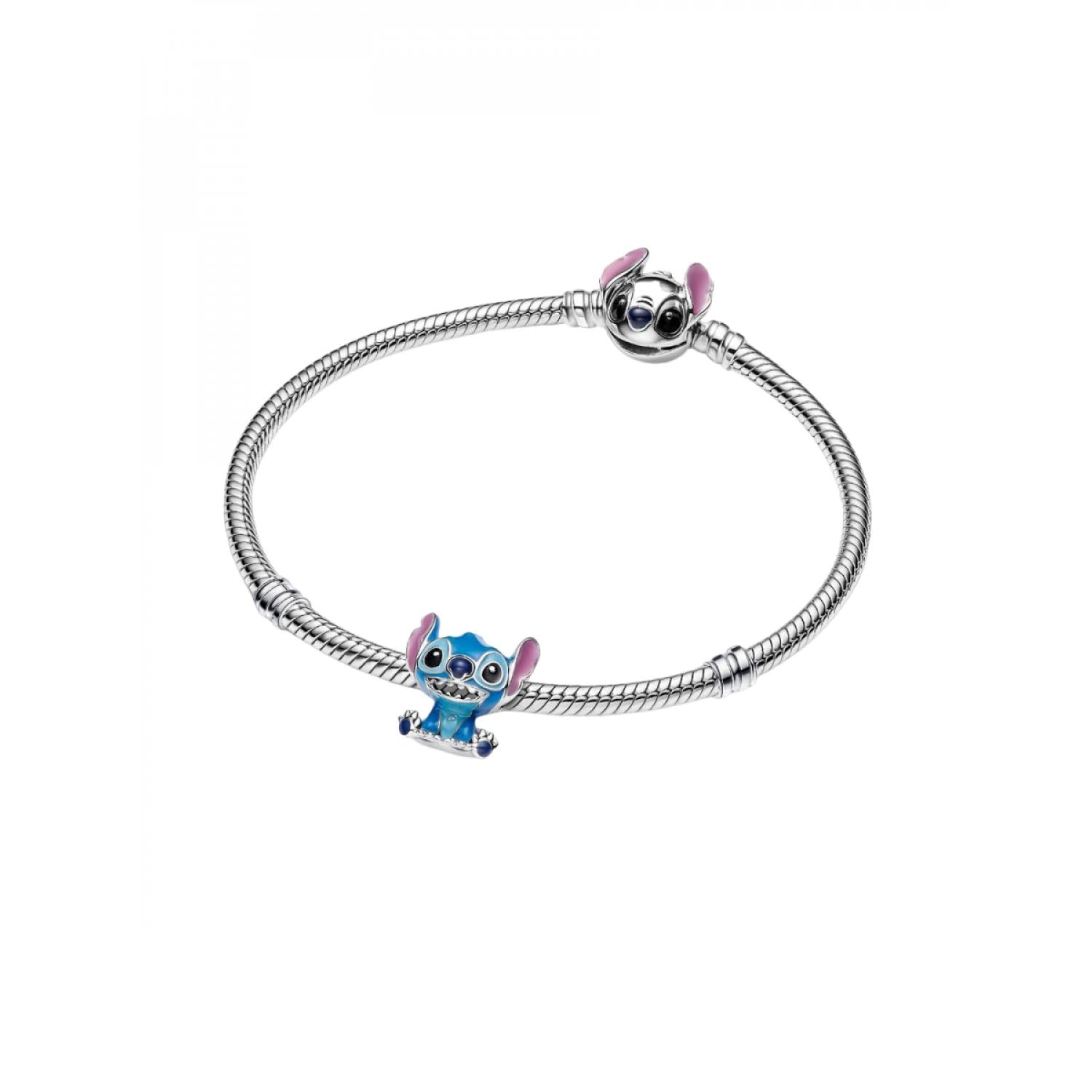 PANDORA Charm 793815C01 Punto smalto blu