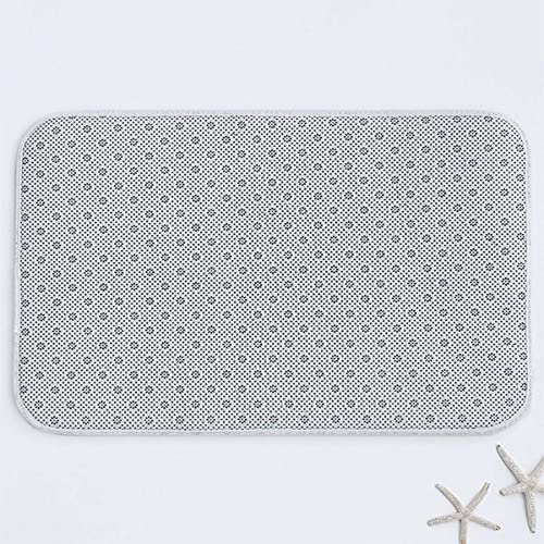 Badematten Set 3D 40x60 REH Badezimmerteppich-Set absorbierend 3-teiliges maschinenwaschbare weich badteppich schnell… – Bild 8