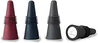 Rolha para garrafas Rabbit W6121, cores variadas, kit com 4