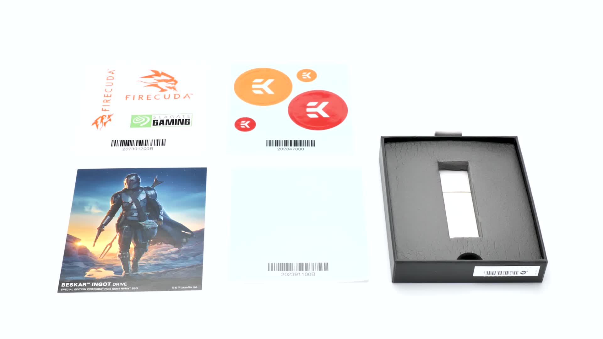 Seagate Beskar Ingot Drive Special Edition FireCuda PCIe Gen4 NVMe