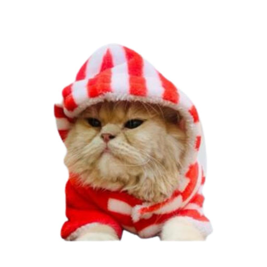 See full amazon price history chart for WaggyTails Cat Hoodies - Puppy Soft Warm Hoodie Winter Hooded Clothes for Small Medium Cats & Kittens - Puppy Clothing for Cold Weather - Winter Cat Outfits - Lightweight Hoodie- Red - Size -10 WaggyTails Cat Hoodies - Puppy Soft Warm Hoodie Winter Hooded Clothes for Small Medium Cats & Kittens - Puppy Clothing for Cold Weather - Winter Cat Outfits - Lightweight Hoodie- Red - Size -10 (B0CN7DNV4C) Amazon Price History, Amazon Price Tracker
