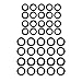 M MINGLE Confezione da 40 O-rings per Idropulitrice, per Attacco da 1/4 pollice, 3/8 pollice, Attacco Rapido M22