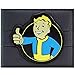 Fallout 4 Vault Boy 111 Pouce en l'air charisme Perk Gris Portefeuille