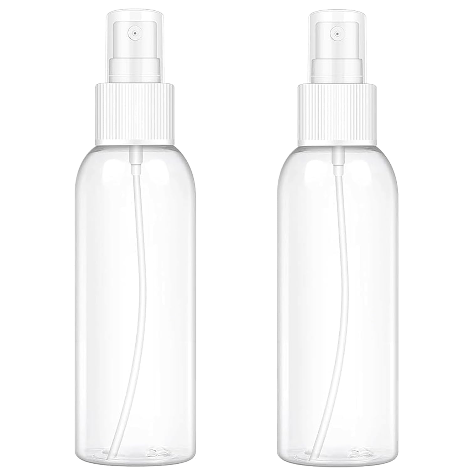 HUNCHA Transparent Empty Refillable Reusable Ultra Fine Mist Spray Bottle Atomizer, Mist Pump For Beauty, Personal Care, Face and Hair Moisturizing, Plants & Electronic Gadgets, Cleaning, Pack of 2-image-30