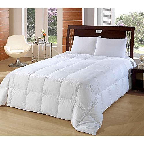 PLUMASUL EDREDOM 85% PENA 15% PLUMA DE GANSO - CASAL - 220 X 240 - BRANCO