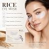 30 piezas de mascarilla labial, mascarilla para ojos y mascarilla facial, parches labiales hidratantes, favores para fiestas | Parches para ojos hinchados y ojeras, mascarillas faciales coreanas al por mayor con ácido hialurónico, parche para fiestas, regalos para damas de honor, todo tipo de piel 1 unidad (Paquete de 1) 4