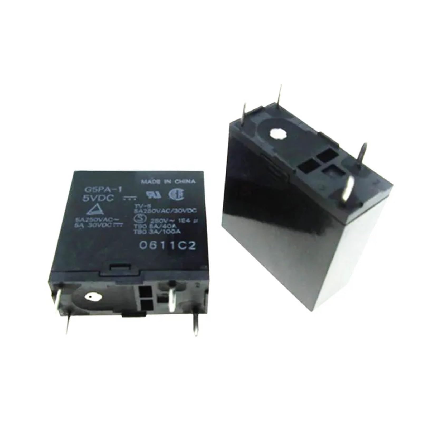 OSHZIKJII G5PA-1 5VDC G5PA-1-5VDC 5A 250VAC 5v relay 4PIN(10PCS)