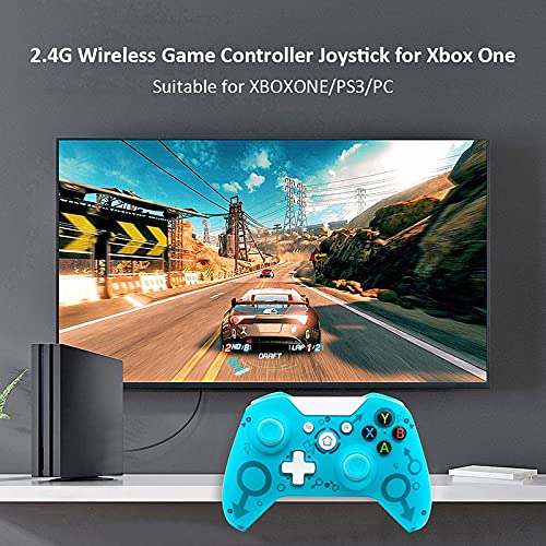 SZAMBIT Controle Sem Fio para Xbox One,Controlador de Jogos Sem Fio 2.4G com Dupla Vibração,Joystick