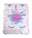 Unicorn bedding twin for girls and kids Gifts for teens or little unicorn lovers Fancy bedroom decor Pretty bed cover set with flowers (NO COMFORTER) 1 duvet cover 2 pillow shams (3 pcs)