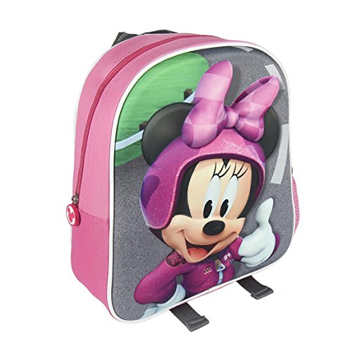 Mochila Infantil 3D Mickey Roadster