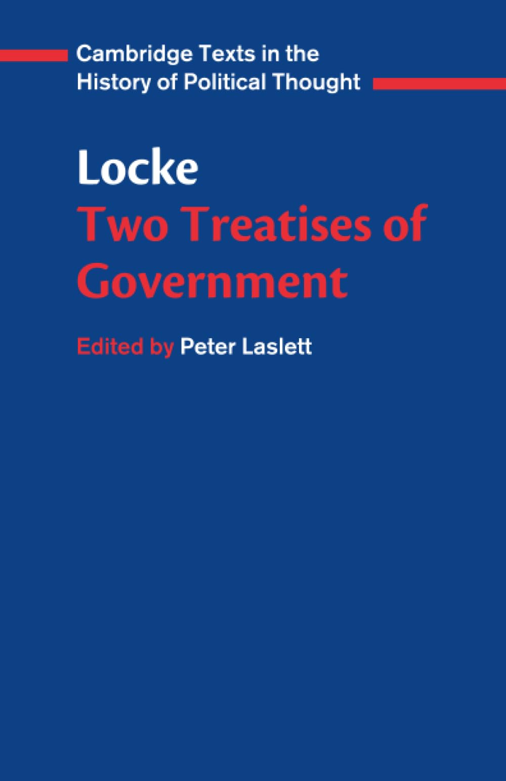 Locke: Two Treatises of Government Student edition by John Locke (Paperback,...